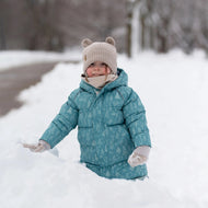 Jan & Jul Kids Bear Knit Hats Wheat Field