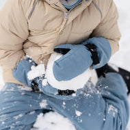 Jan & Jul Kids Waterproof Mittens Dusty Blue