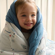 Nest Designs Cozy Blanket Small Snowy Snuggles