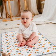 Nest Designs Cotton Waterproof Baby Change Pad Small Harvest Time