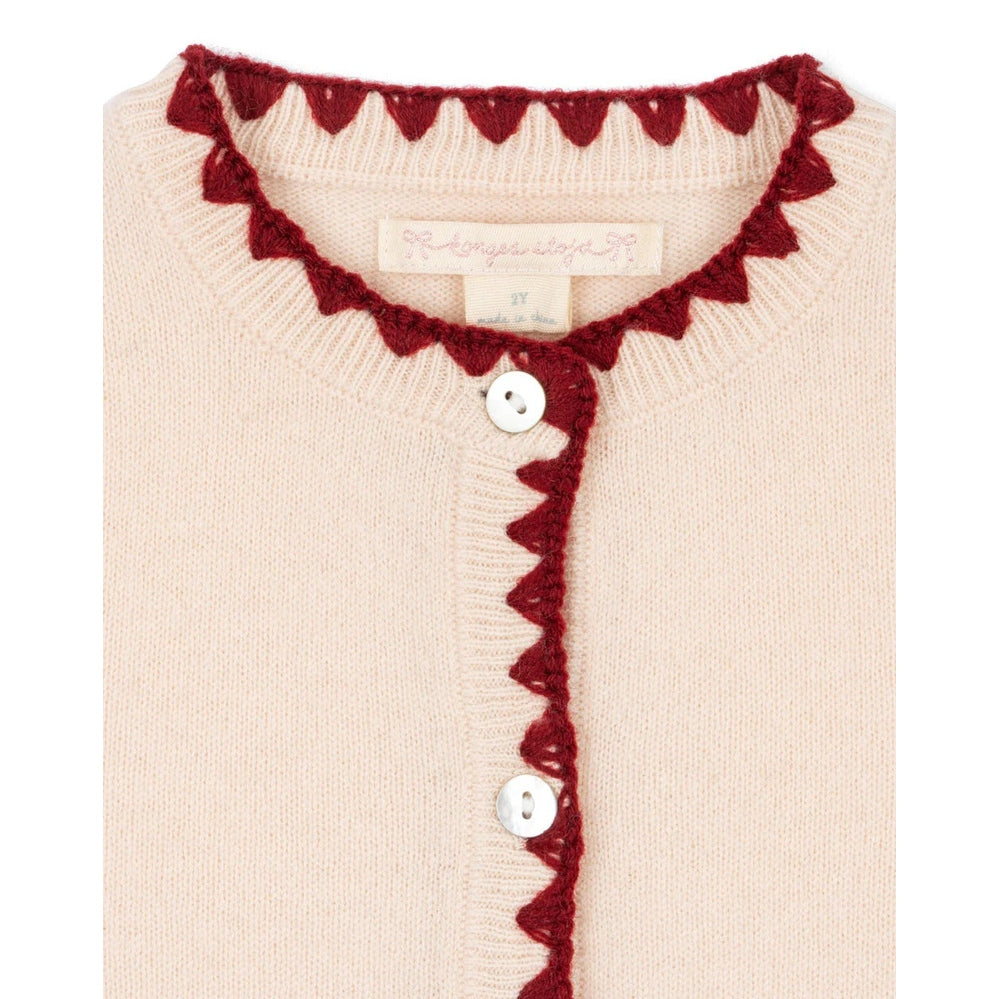 Konges Slojd Collette Cardigan Off White