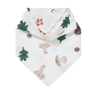 Nest Designs Bamboo Muslin Baby Bandana Bib Forest Forage