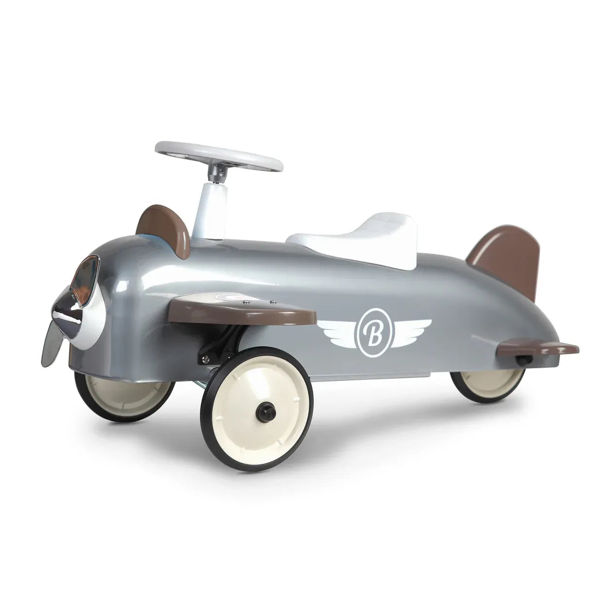 Baghera Ride-On Speedster Plane - Silver