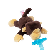 WubbaNub Infant Plush Toy Pacifier Monkey
