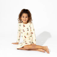 Bellabu Bear Bamboo Girls' Long Sleeve Dress Paw Patrol