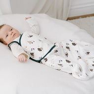 Nest Designs Organic Cotton Startle Stop Sleep Bag 0.5 Tog Chills N' Thrills