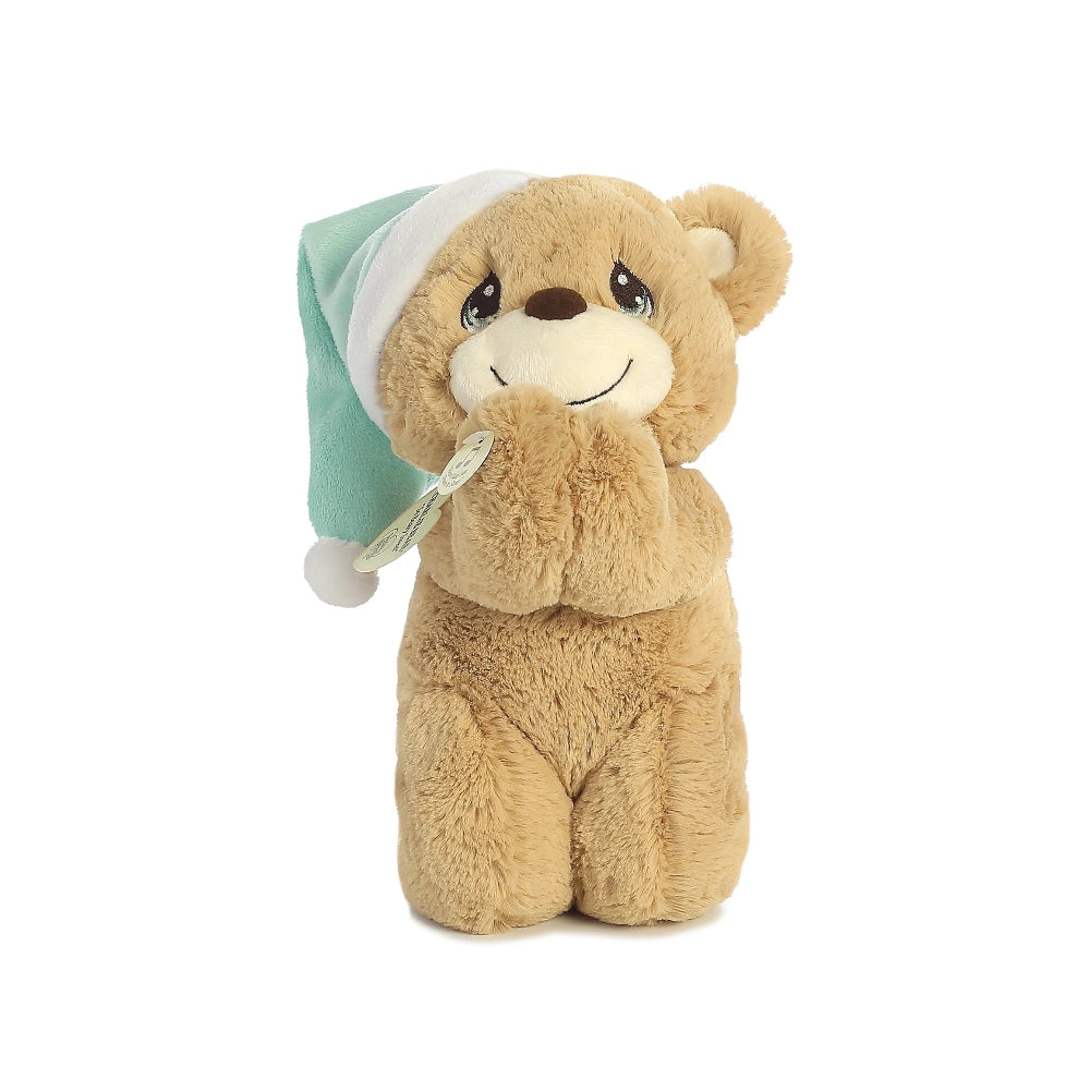 Aurora Precious Moments Charlie Prayer Bear 10"