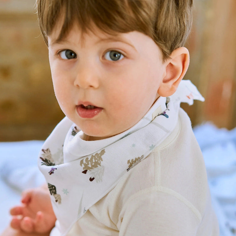 Nest Designs Bamboo Muslin Baby Bandana Bib Chills N' Thrills
