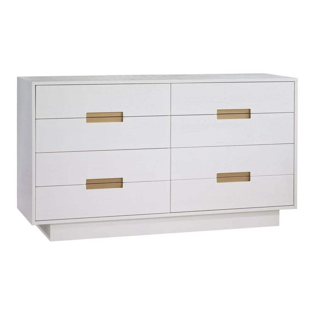 NATART SIGNATURE SERIES COMO 8-DRAWER 65 INCH KING DRESSER - baby enRoute