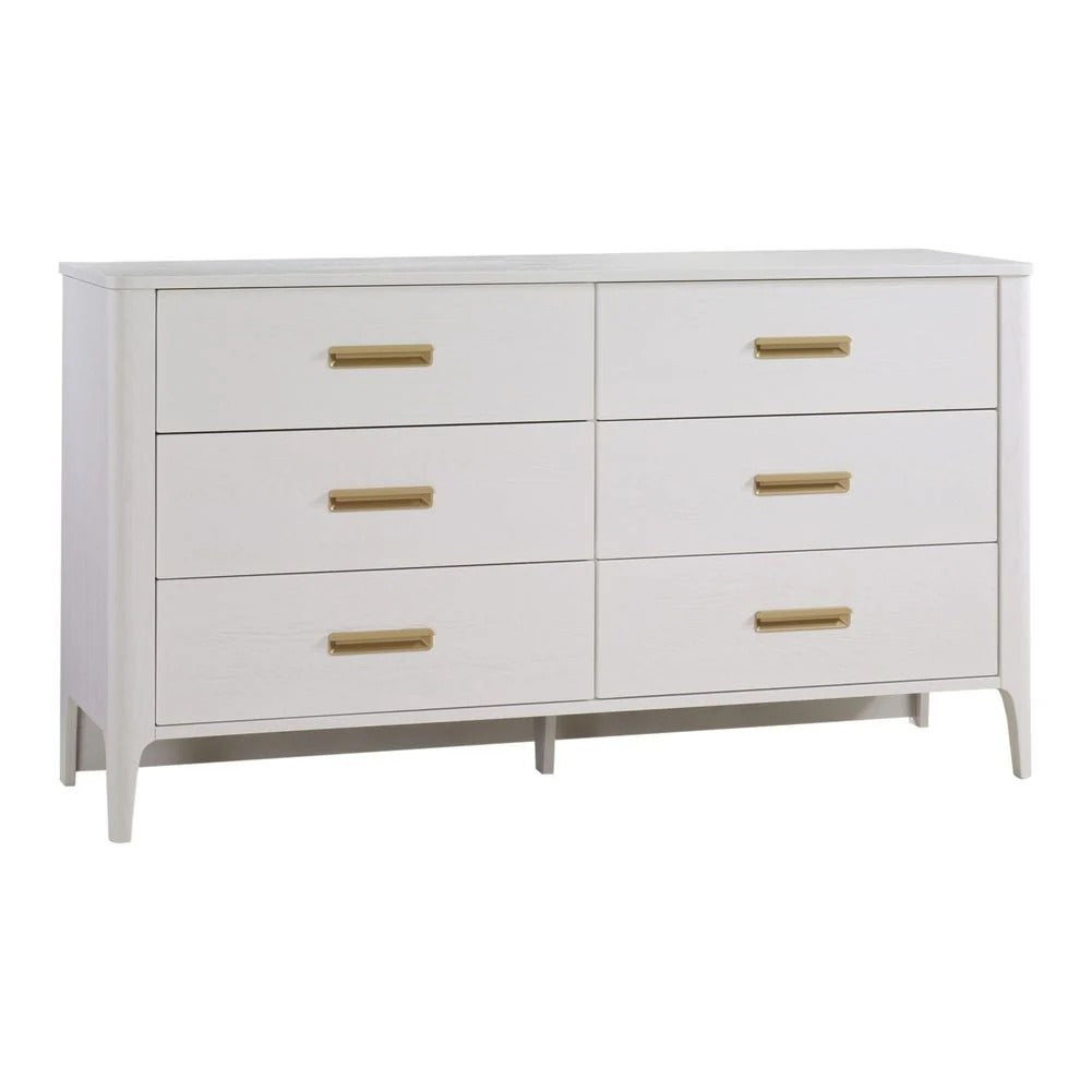 Natart Signature Series Palo 6 Drawer 56 Inch Double Dresser