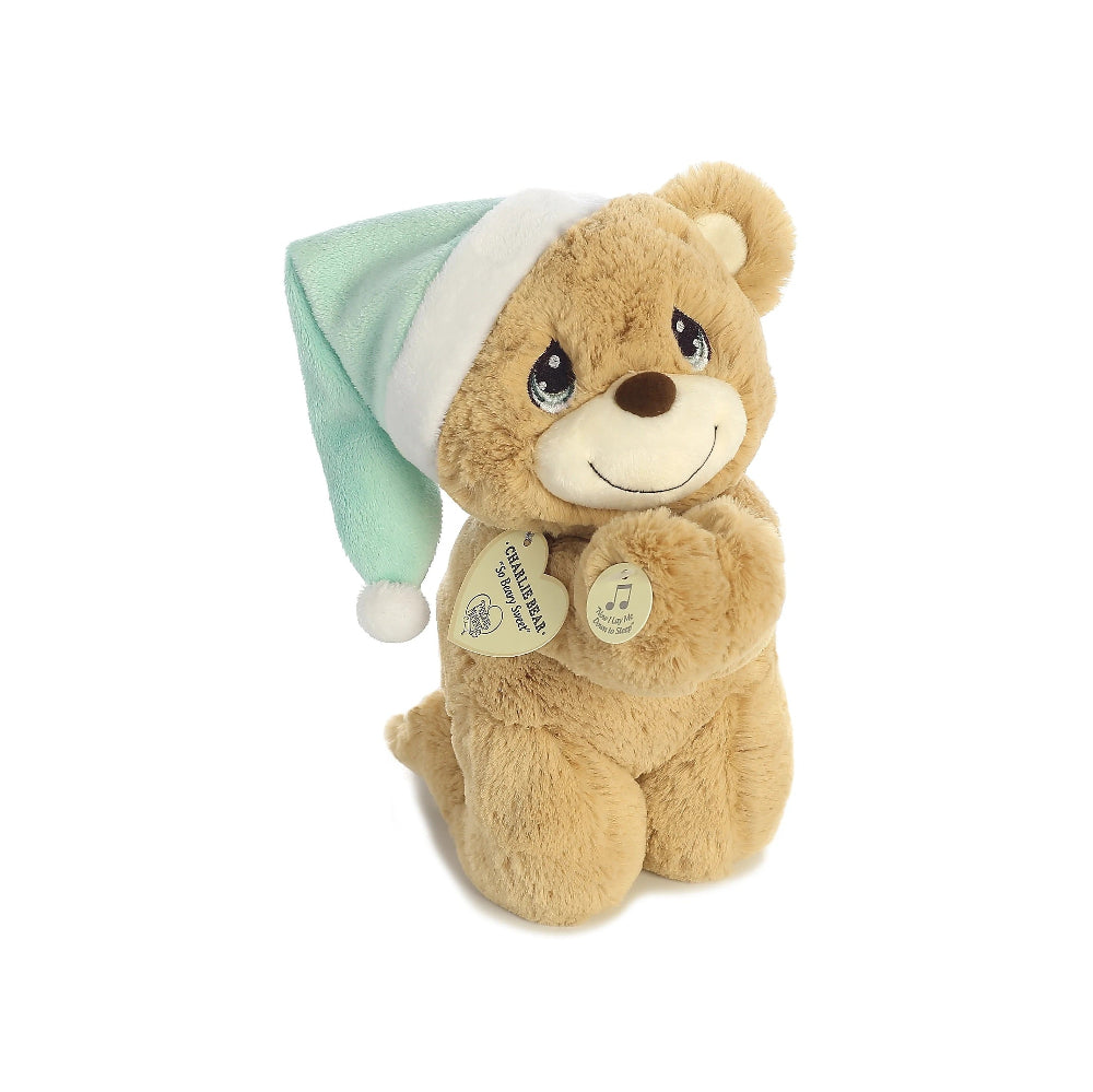 Aurora Precious Moments Charlie Prayer Bear 10"