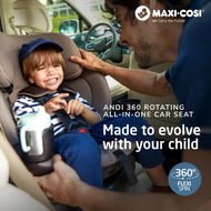 Maxi Cosi Andi 360 Rotating All-in-One Convertible Car Seat