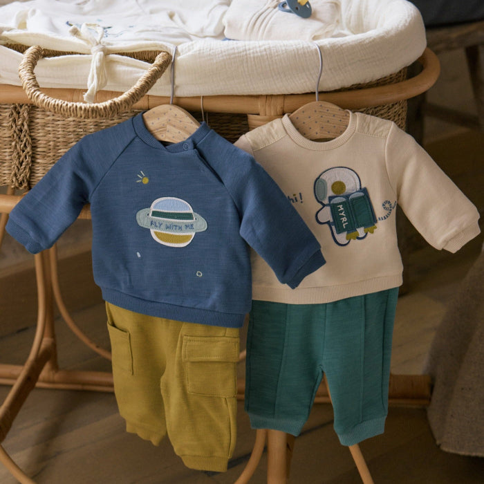 Mayoral 4 piece Knit Set Space