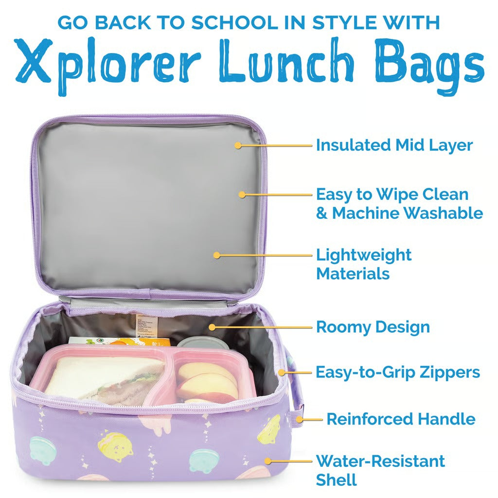 Jan & Jul Kids Lunch Bag Macarons