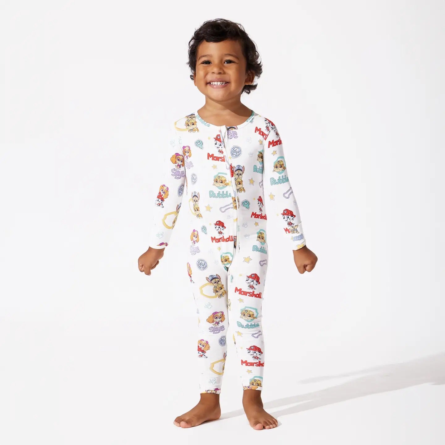 Bellabu Bear Playful Pups Bamboo Convertible Footie Paw Patrol