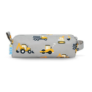 Jan & Jul Kids Pencil Case Grey Construction
