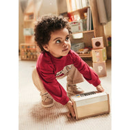 Mayoral Baby Pants and Sweater Set Red