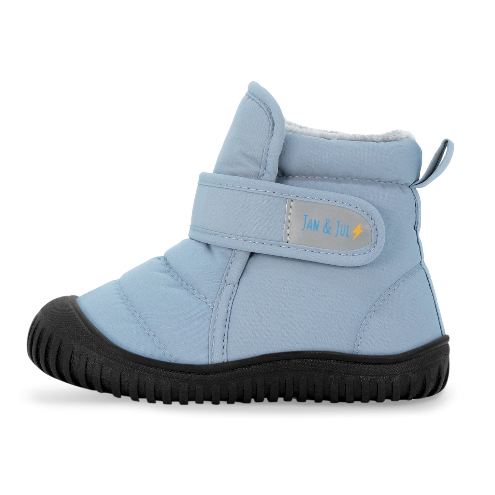 Jan & Jul Kids Insulated Ankle Boots Dusty Blue
