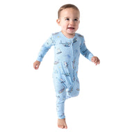 Bellabu Bear Bamboo Convertible Footie Shark School