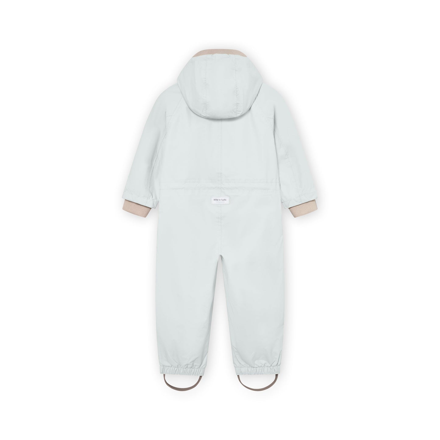 Mini A Ture Matwisto Fleece Lined Spring Coverall Blue Metal Grs