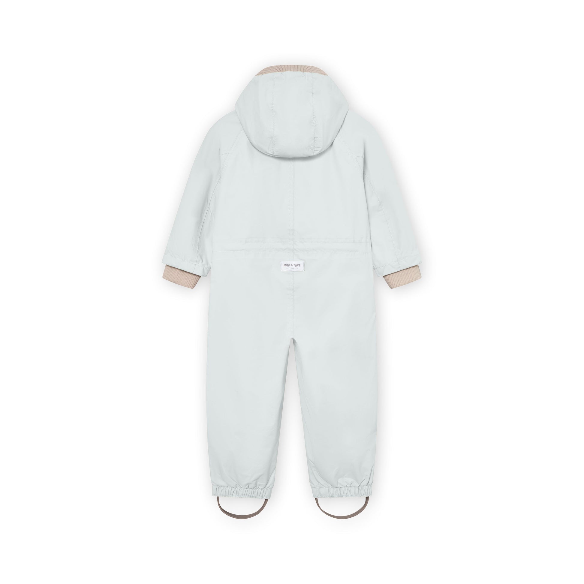Mini A Ture Matwisto Fleece Lined Spring Coverall Blue Metal Grs