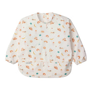 Loulou Lollipop Long Sleeve Bib French Breakfast