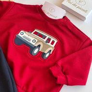 Mayoral Pullover Pants Tracksuit Red