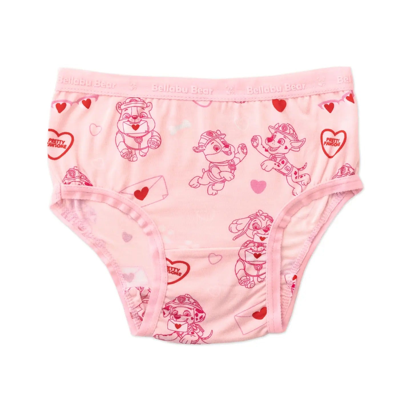 Bellabu Bear Girl's Bamboo Underwear 7-Pack Paw Patrol