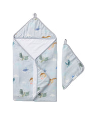 Loulou Lollipop Hooded Towel Set