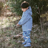 Jan & Jul Waterproof Cozy Dry Rain Pants Wolf and Bear