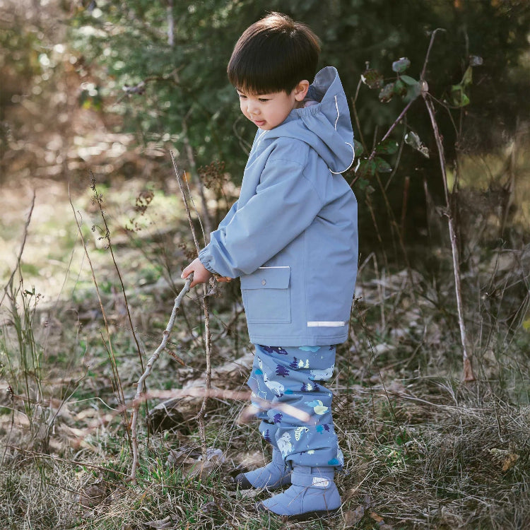 Jan & Jul Waterproof Cozy Dry Rain Pants Wolf and Bear