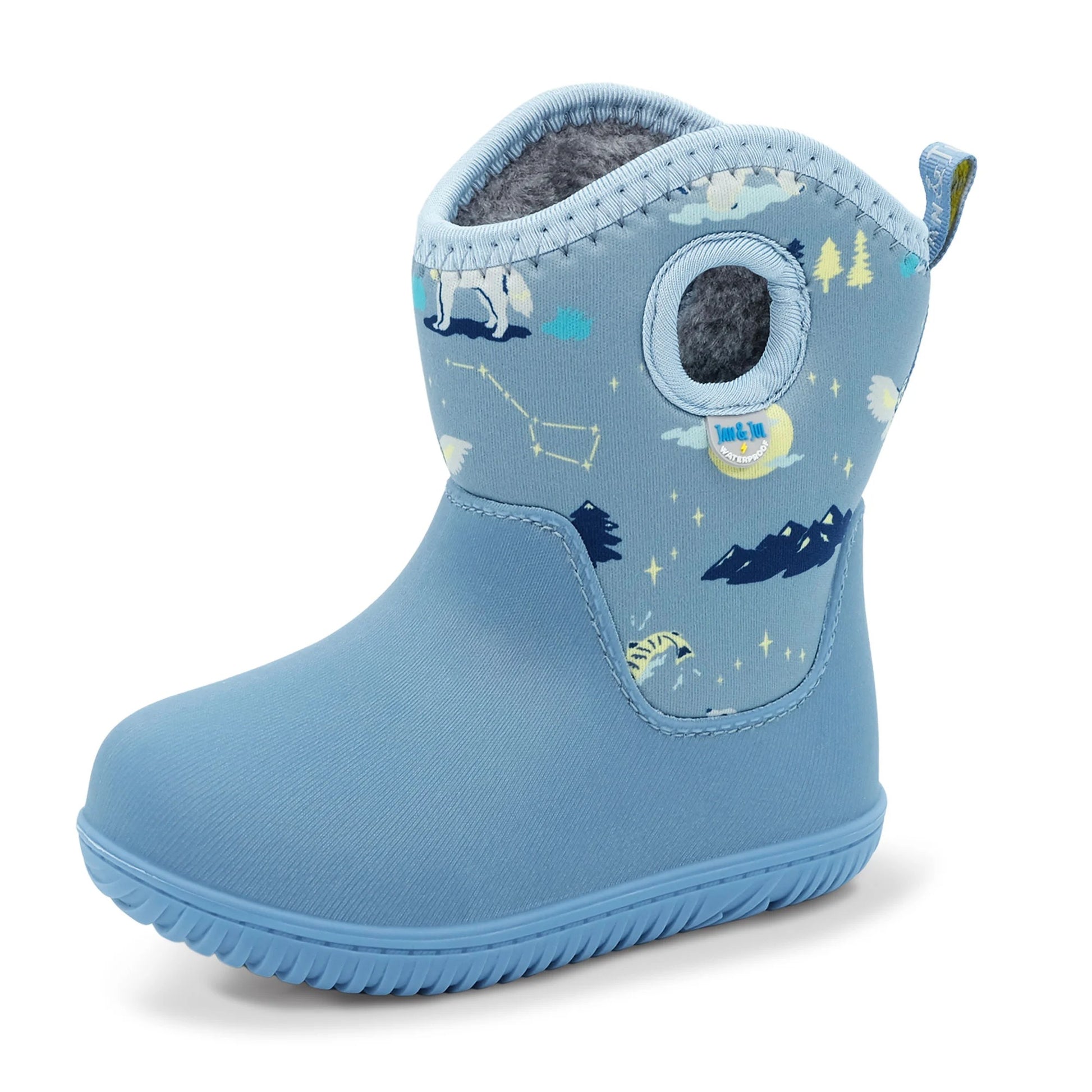 Jan & Jul Toasty Dry Lite Winter Boots Wolf and Bear