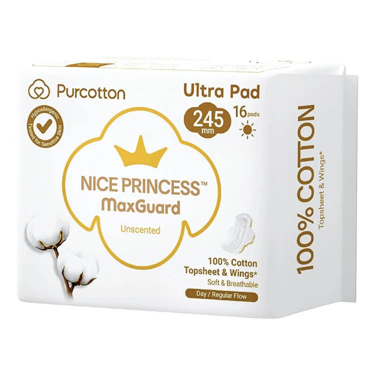 Purcotton MaxGuard Panty Liner 245mm 16Pads