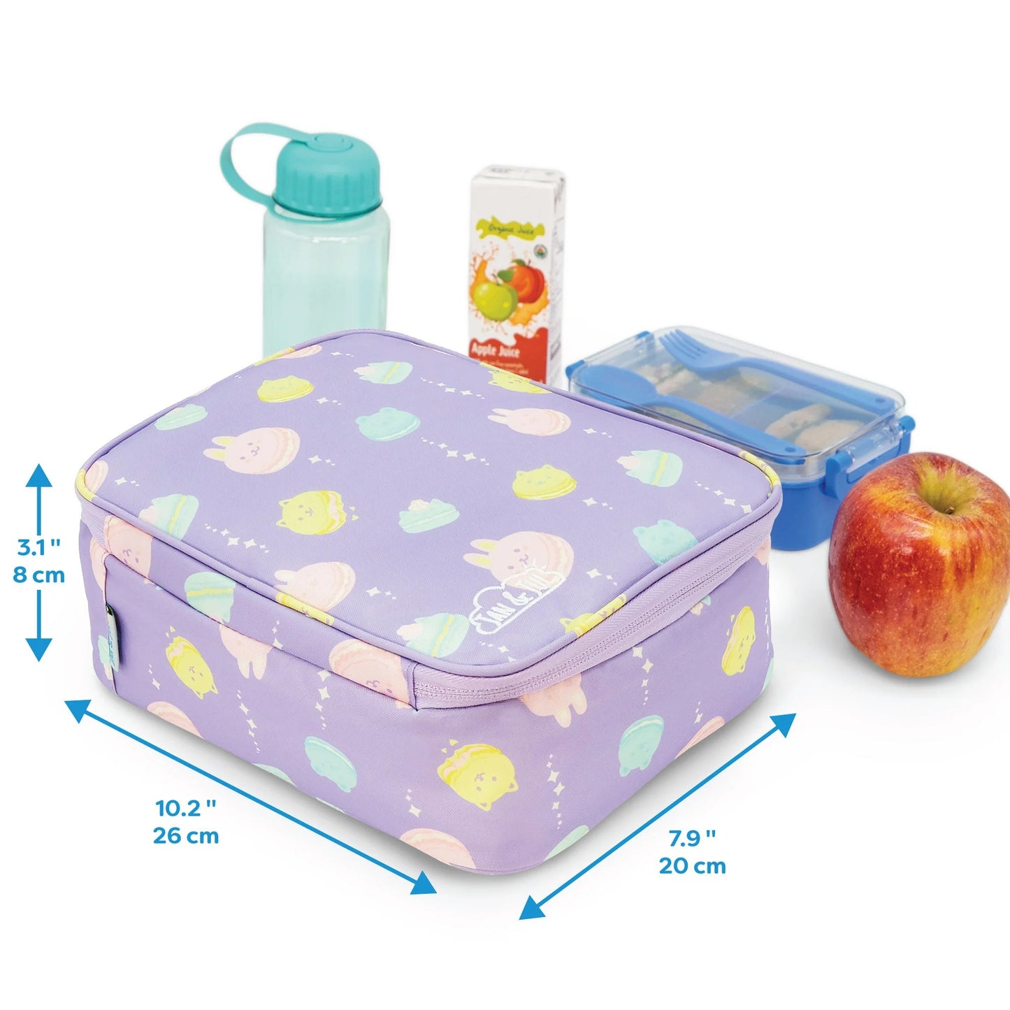 Jan & Jul Kids Lunch Bag Macarons