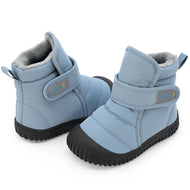 Jan & Jul Kids Insulated Ankle Boots Dusty Blue