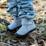 Jan & Jul Kids Insulated Ankle Boots Dusty Blue