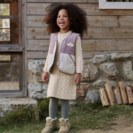 Petite Revery Polyester Down Vest Cloud