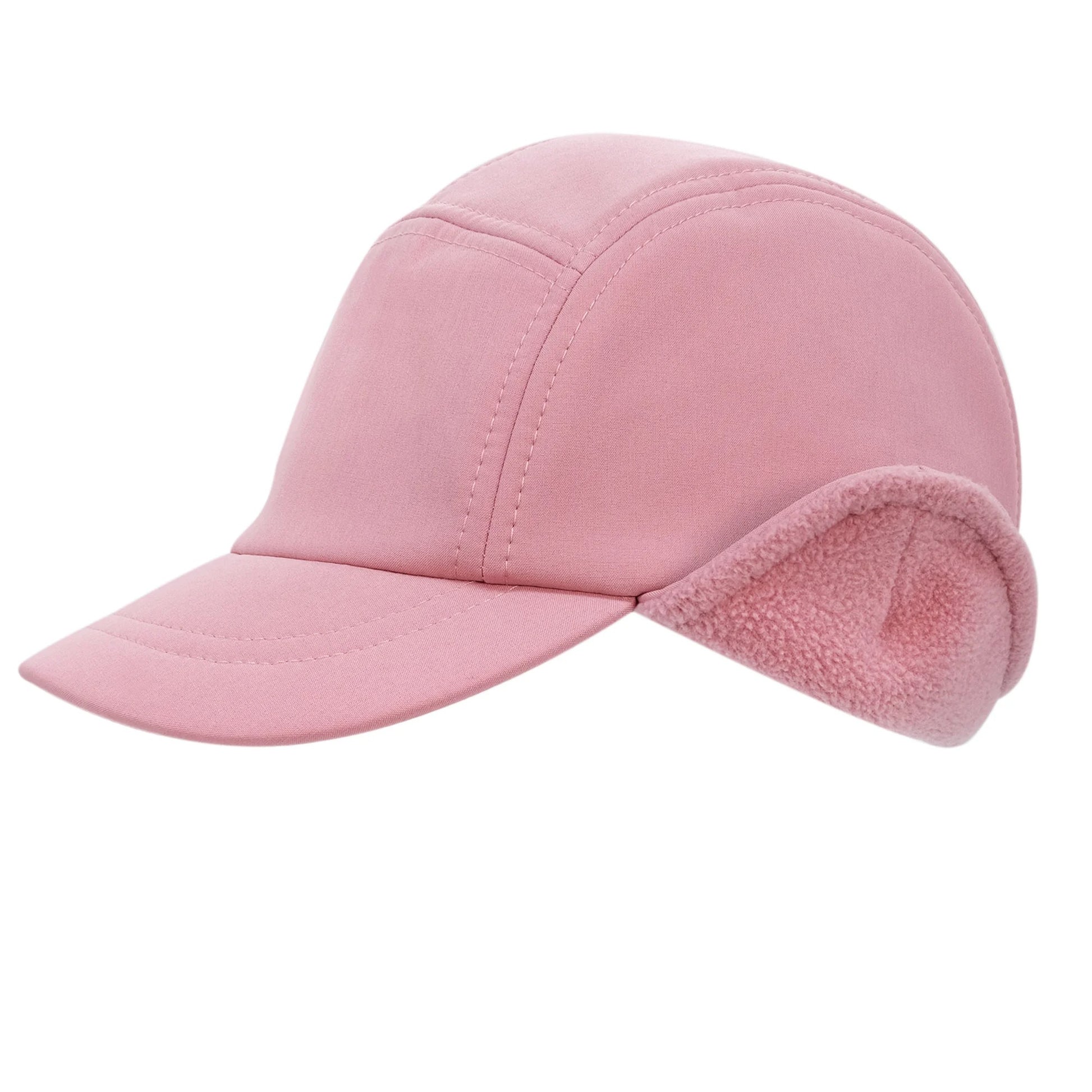 Jan & Jul Kids Water Resistant Softshell Cap Dusty Rose