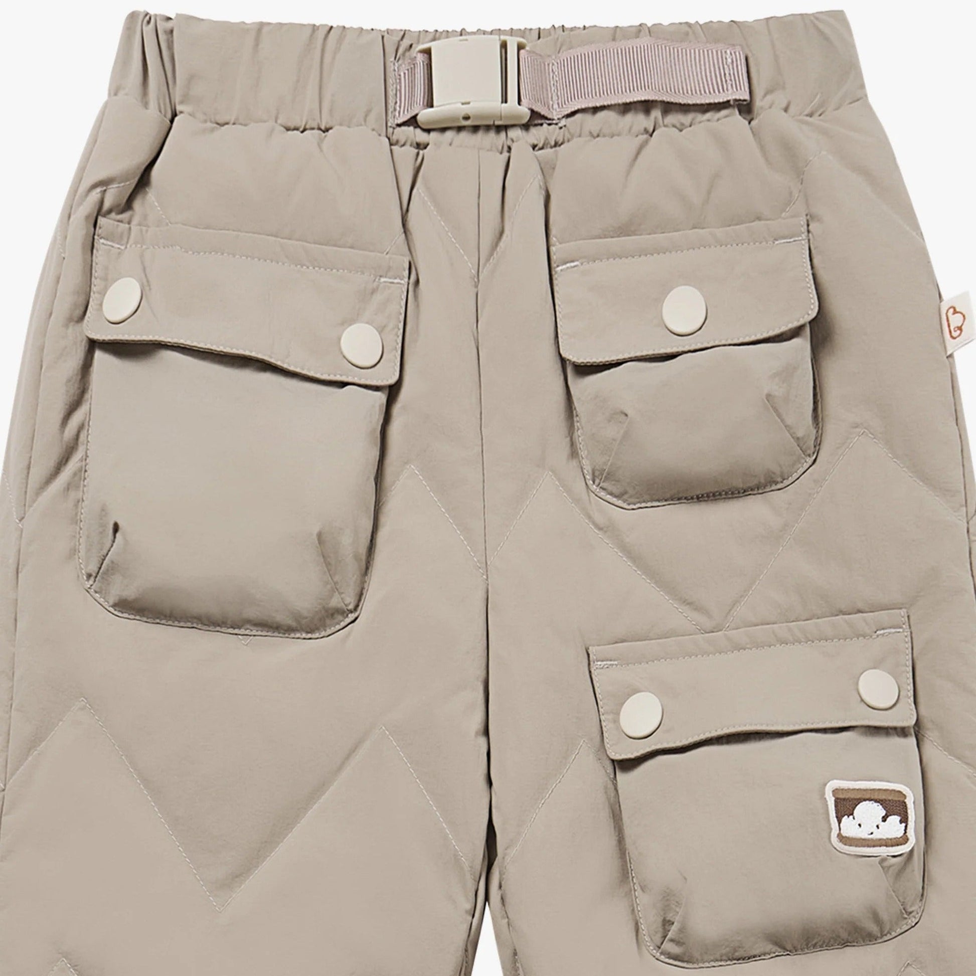 Petite Revery Recycled Nylon Taslon Pants Pine Wood
