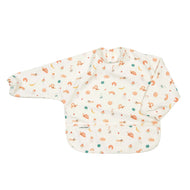 Loulou Lollipop Long Sleeve Bib French Breakfast