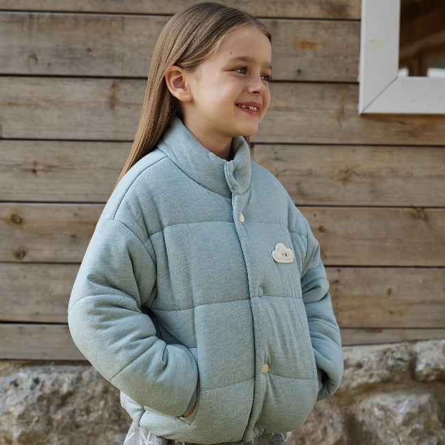 Petite Revery Avocado Bamboo Cloud Jacket Slate 