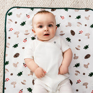 Nest Designs Cotton Waterproof Baby Change Pad Small Fall Magic
