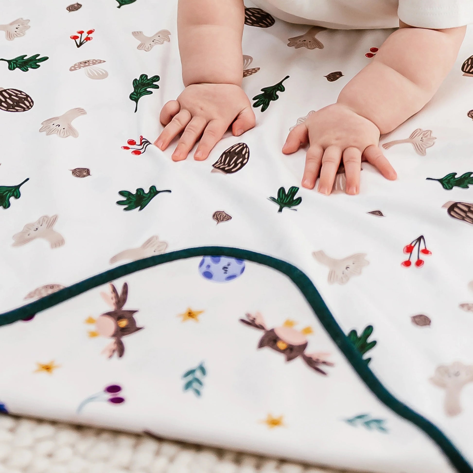 Nest Designs Cotton Waterproof Baby Change Pad Small Fall Magic