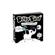 DITTY BIRD SOUND BOOK - BLACK AND WHITE ANIMALS
