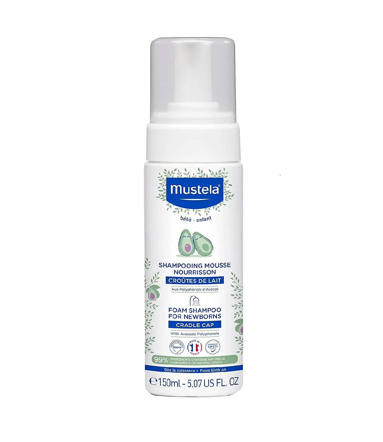 MUSTELA INFANT FOAM SHAMPOO 150ML