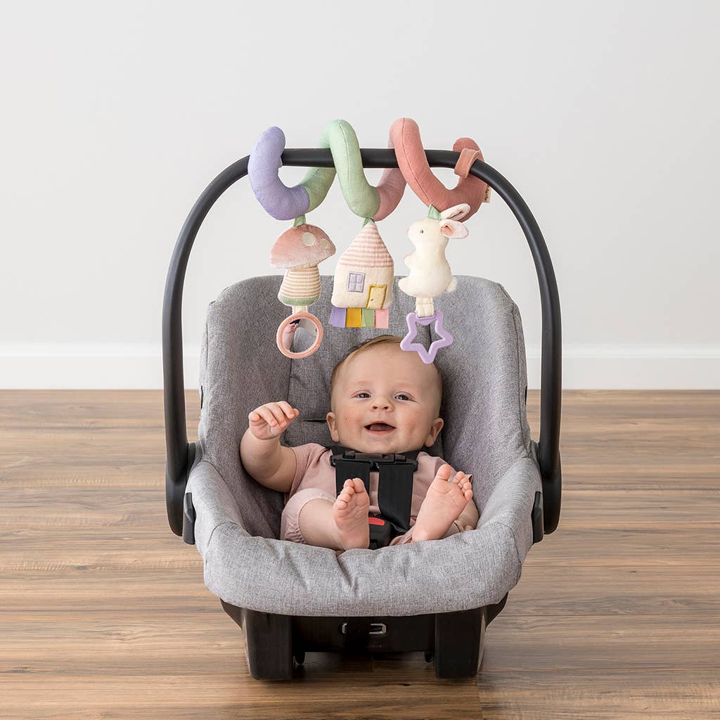 ITZY RITZY ITZY BITZY SPIRAL CAR SEAT ACTIVITY TOY