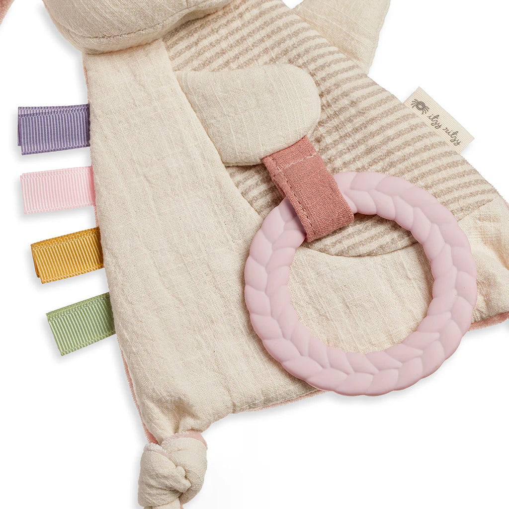 ITZY RITZY BITZY CRINKLE SENSORY TOY WITH TEETHER - baby enRoute