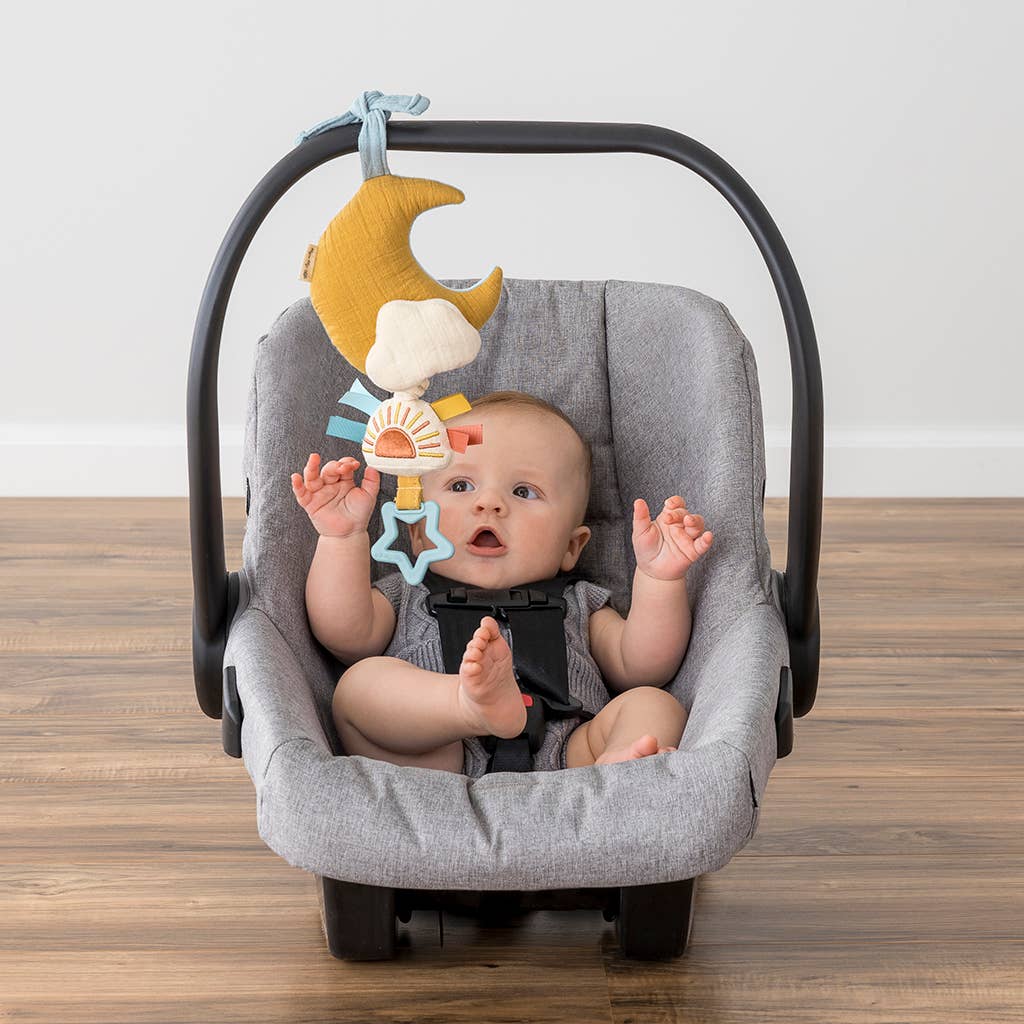 ITZY RITZY BITZY NOTE MUSICAL PULL-DOWN TOY MOON AND SUN
