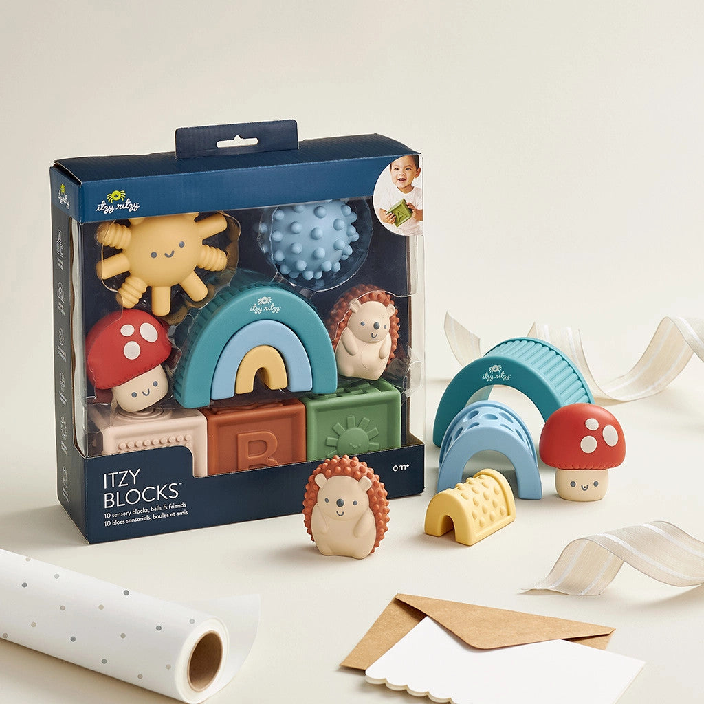 Itzy Ritzy Itzy Blocks Sensory Blocks Set