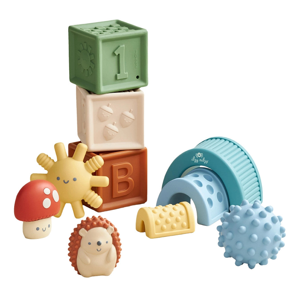 Itzy Ritzy Itzy Blocks Sensory Blocks Set